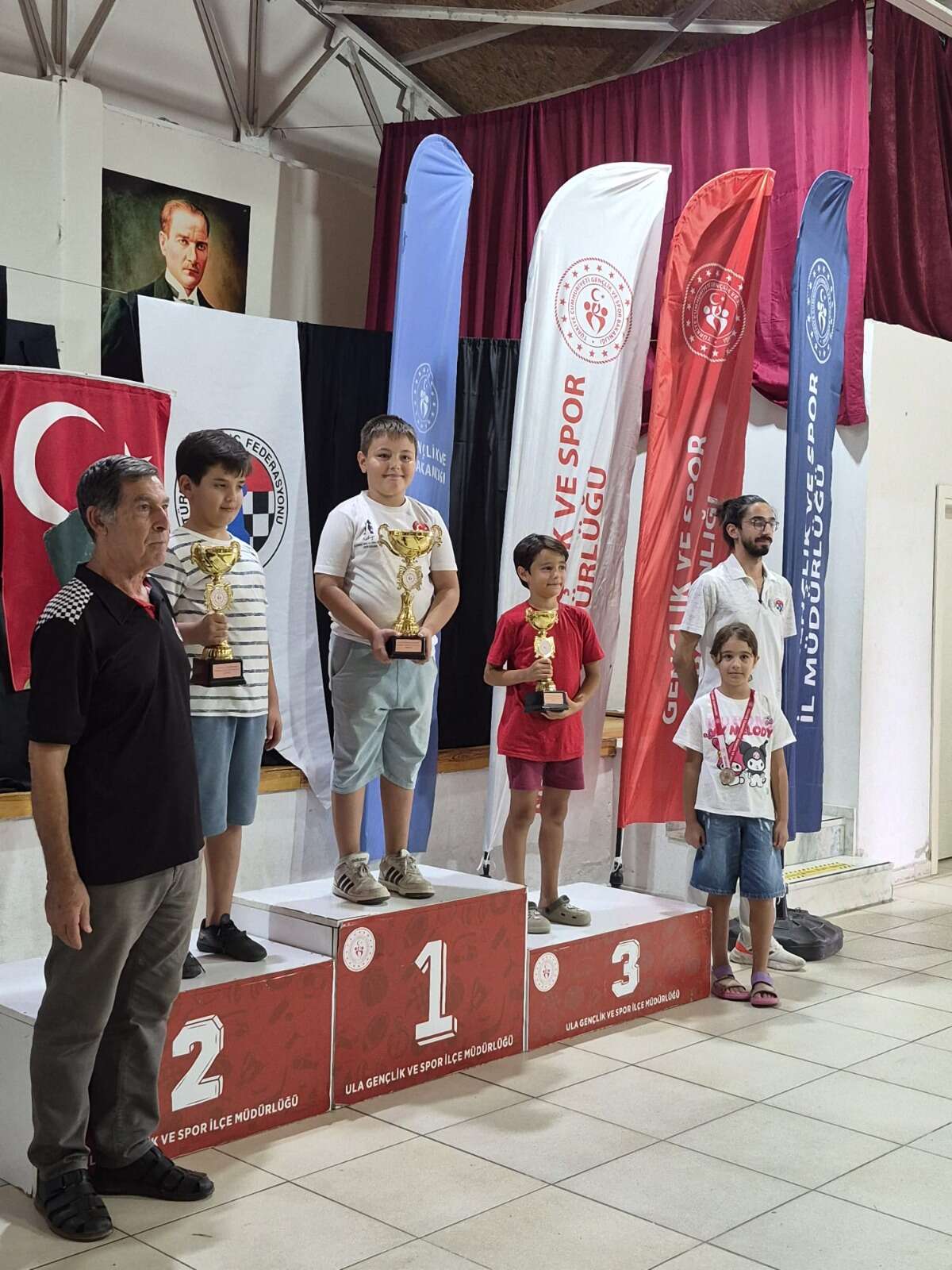 Ula’da 30 Ağustos Zafer Bayramı Satranç Turnuvası Heyecanı Sona Erdi 1